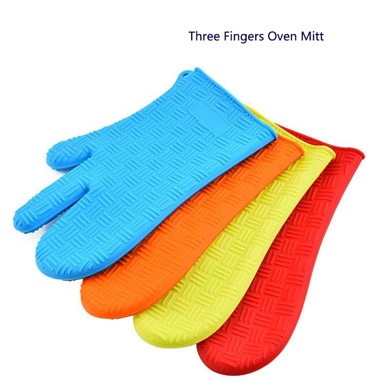 

Gloves Oven Mitts Bag Green Red Orange Cotton Blue Customized Logo Style