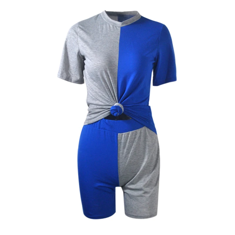 

Latest Design Spice Two Piece Crop Top and Butt Lifter Yoga Pants Womens contrast color sweatsuit jogging suits