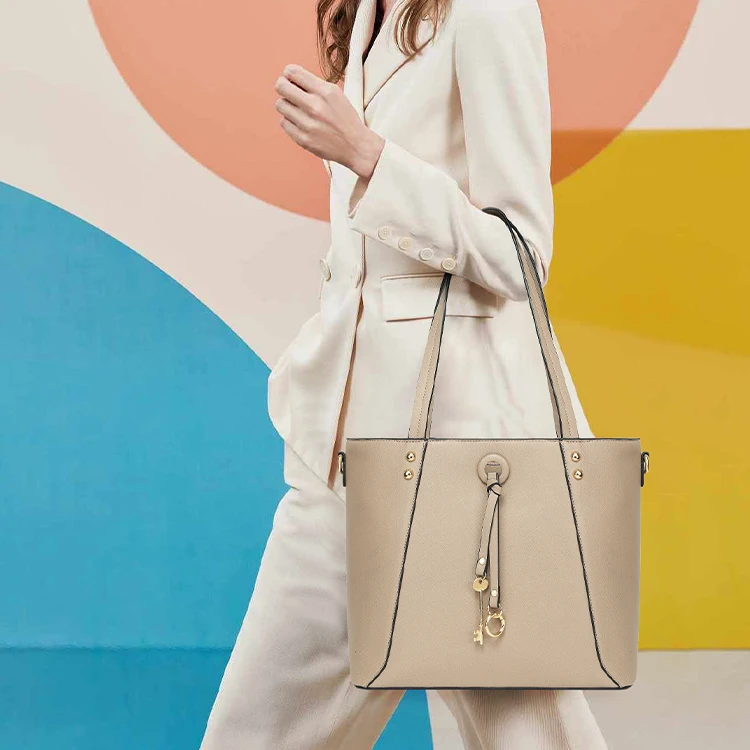 

2021 New Luxury Designer Leather Elegance 3 In 1 Women Crossbody Purses and Hand Bag Sets Luxury Handbag Wallet