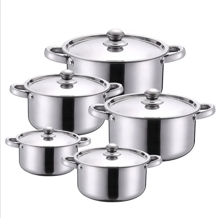 

Cheap wholesale new design dessini 10pcs die cast kitchen cookware chinese hot pot set