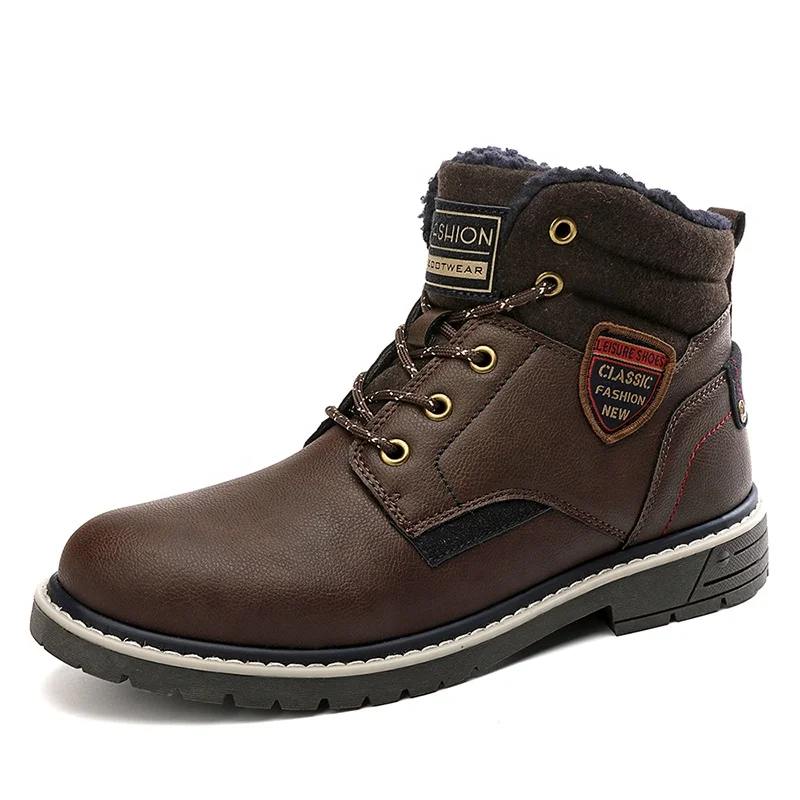 

2020 Wholesale Fashion Wool Production Snow Boots Men