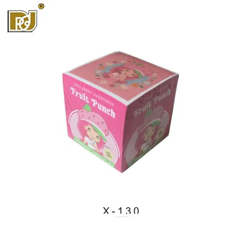 

Factory customized container shaped paper block note cube made in Shenzhen China, Customized color