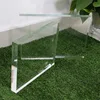 crystal 1.5" solid acrylic cube highly polished acrylic display block