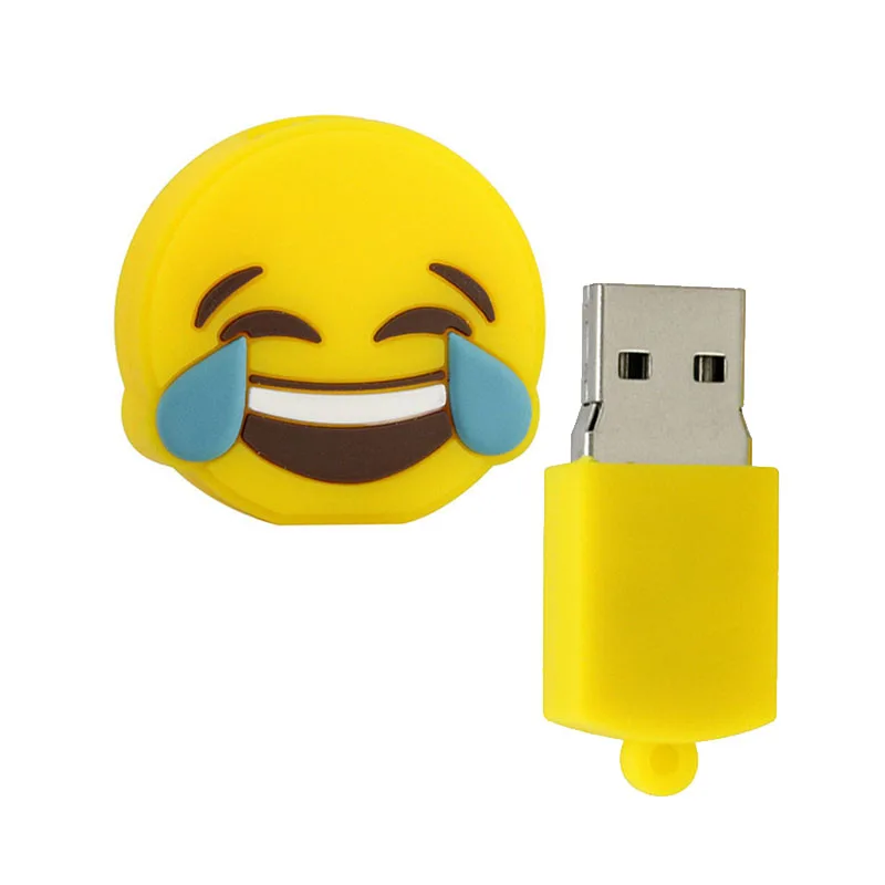 

Unique Customized PVC Face Emotional Shape 3D Custom Personalised Pendrive For Business Gift Promotion USB flash drive