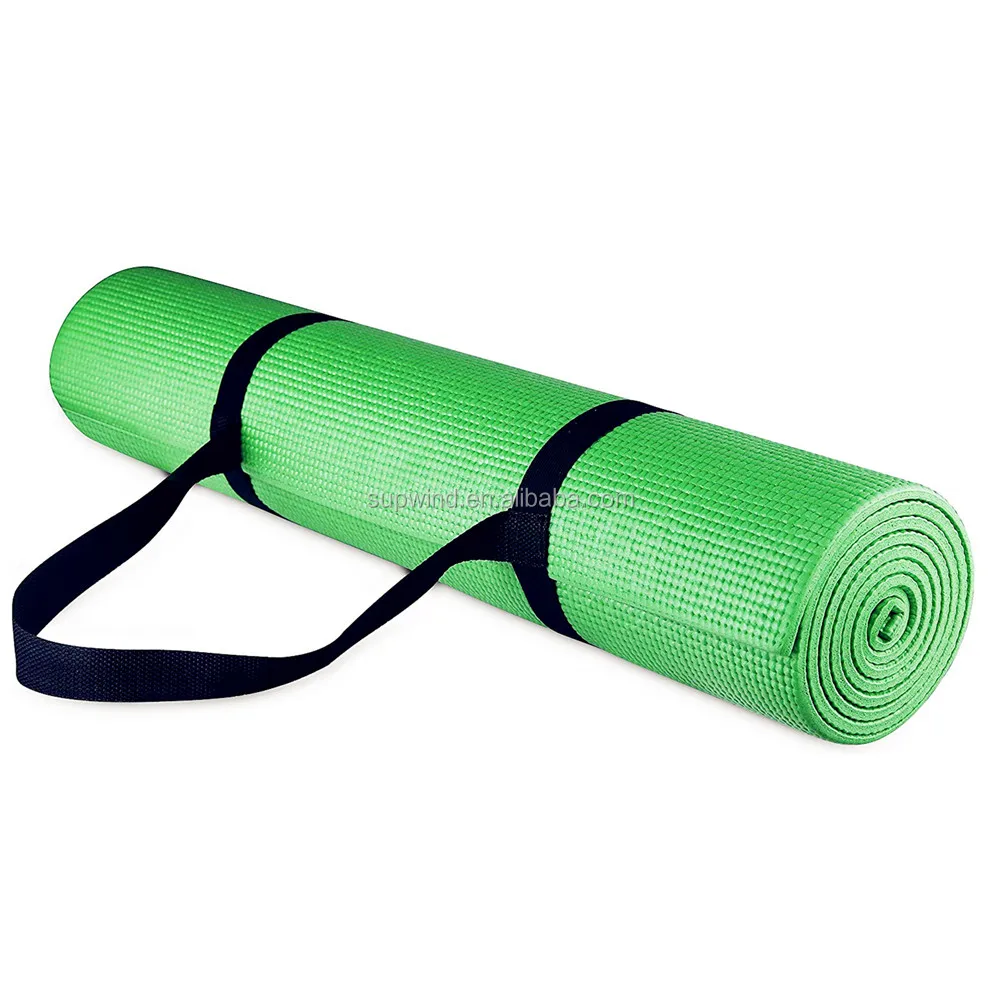 Wholesale Cheap Eco Friendly Pvc Yoga Mat With Carrying Strap Buy Pvc