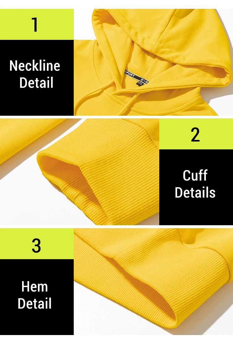 82 Cotton 18 Polyester Custom Design Brand Hoodies For Men Anti