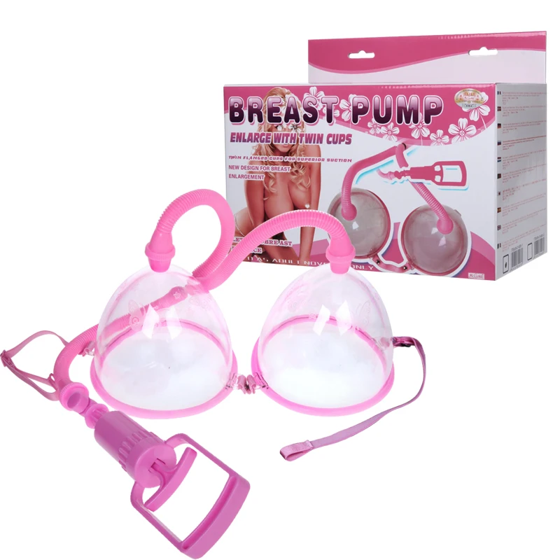 

Two cups lifting Chest Massager Female Breast Enhancement Enlargement Beauty Massager Machine