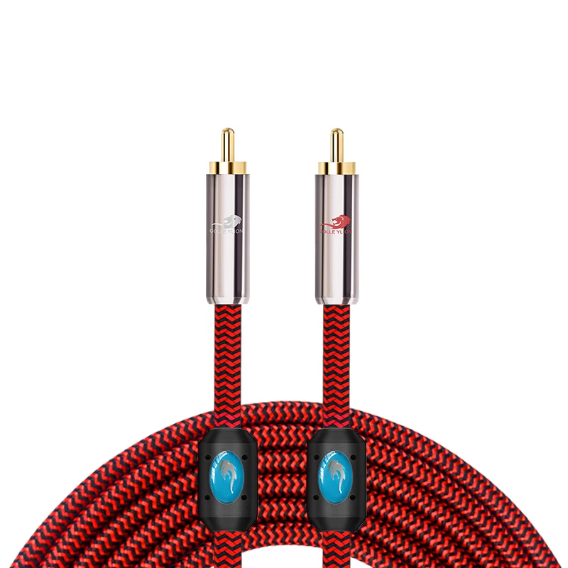 

Guangzhou Cables RCA Manufacturers Car Long Subwoofer Cable Audio RCA