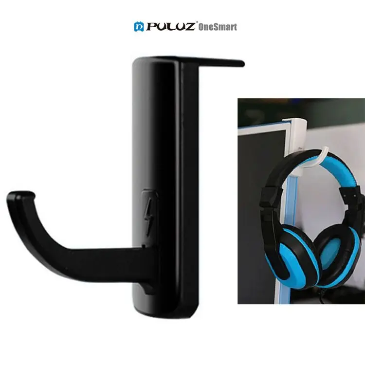 

New product ideas 2021 Universal Hanger PC Monitor Desk Gaming Headset Stand Holder for airpods max headphones, Black