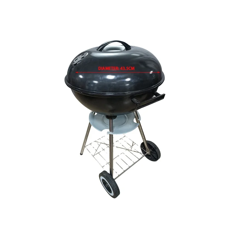 

Amazon Selling Easy To Carry Enamel Four Legged Barbecue Oven For Outdoor Camping