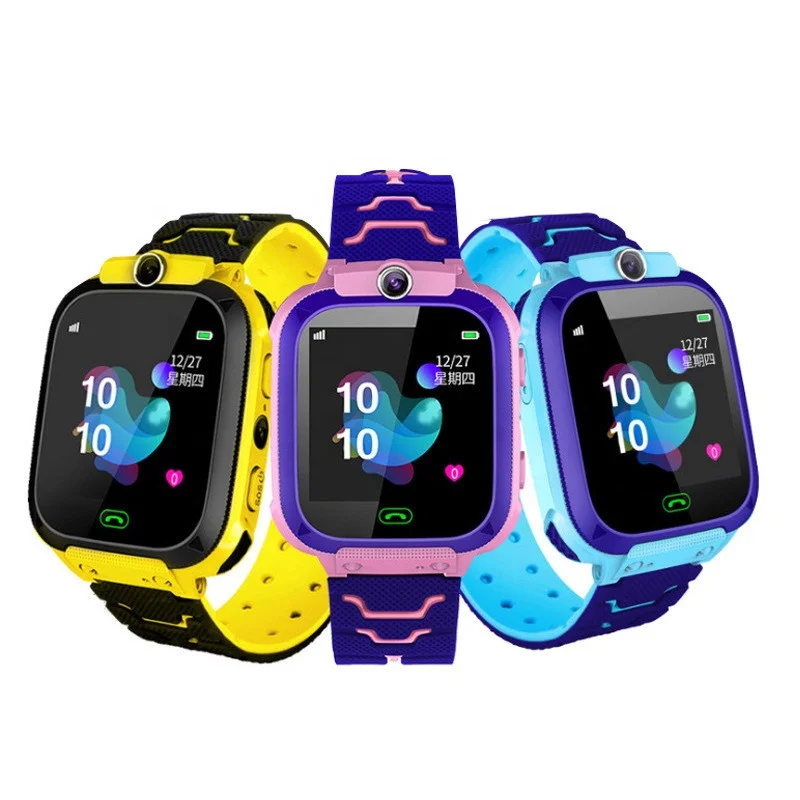 

Q12 Camera Smart Watch For Children GPS SOS Call Kids Smart Watch With Sim Card