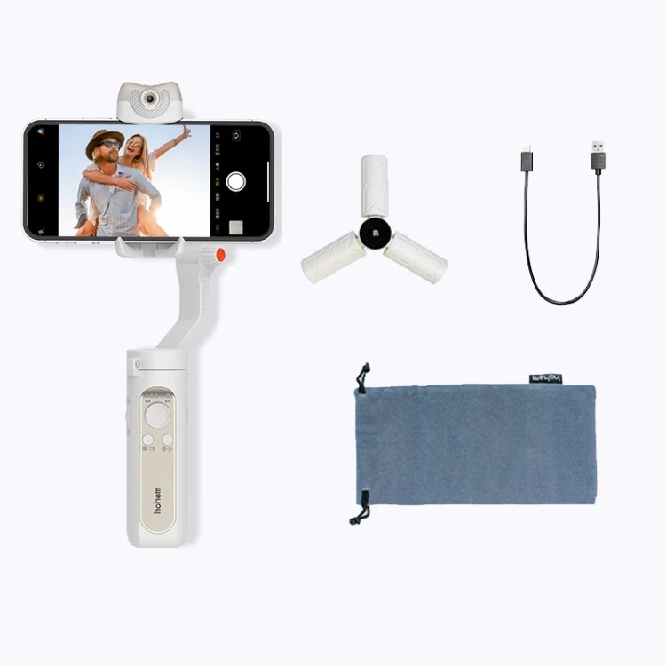 

Custom Cheap New Product Mini 3-Axis Handheld Camera Phone Gimble Cellphone Gimbal Stabilizer
