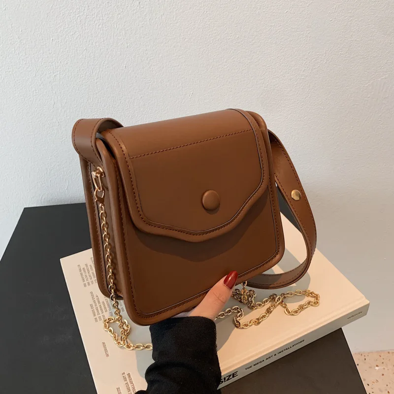 

Fashion Designer Women hand bags 2021 luxury purses and handbags leather Retro small bag fashion shoulder small square bag, 3 colors
