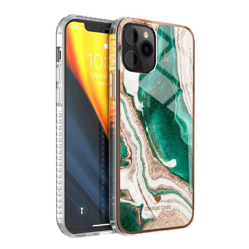 

High quality tpu imd printing marble pattern back case for iphone 12 mini pro max