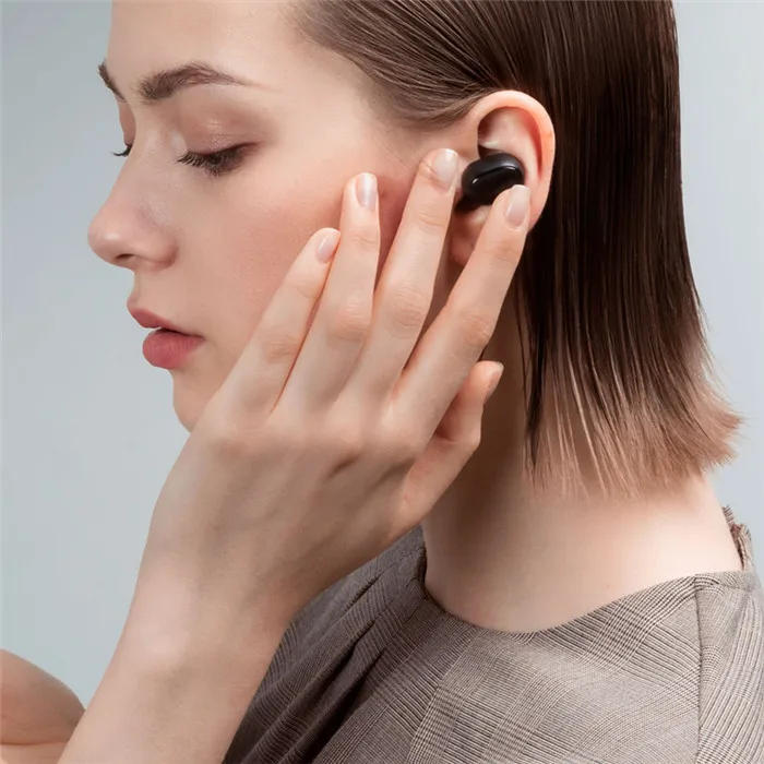 

Mi true wireless earbuds basic 2 global version redmi airdots 2 black earphones Ai voice Xiaomi Airdots 3 TWS buds3 lite earbuds
