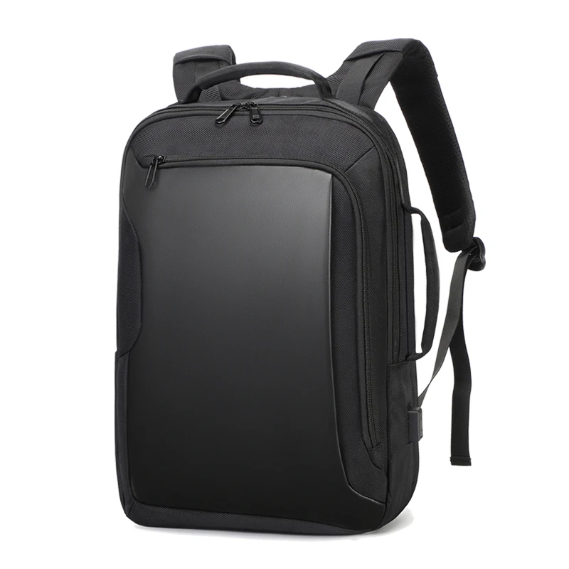 

High Quality Waterproof Mochila Usb Smart Business Slim Laptop Backpack Bag for Men, Black