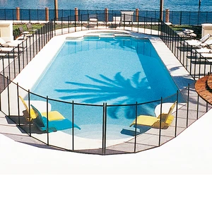 Image of Protect Children Easily Assembled Environmental Mesh Swimming Removable Pool Security Swimming Pool Fence
