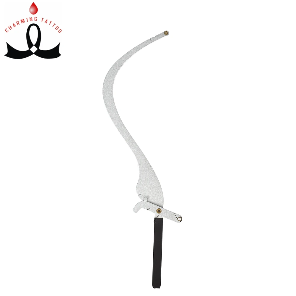 

2019 High Quality Silver Microblading Brows Line Mark Ruler For Eyebrow Tattoo