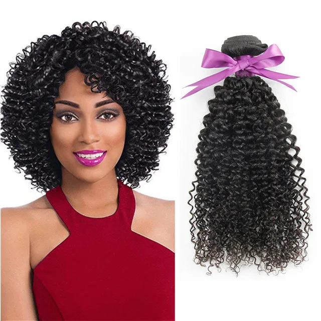

Wholesale unprocessed cuticle aligned virgin human hair, 10a grade Brazilian kinky curly hair, remy human hair weave bundles