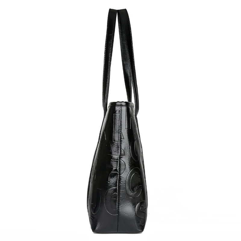 
Hot Sale Elegant Women Shoulder Bag Customized Fashion Large Capacity Lady Handbag For All Season PU Leather Tote Bag 