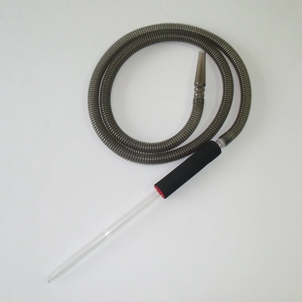 Disposable Hookah Hose With Glass Handle Shisha Hose Buy Disposable