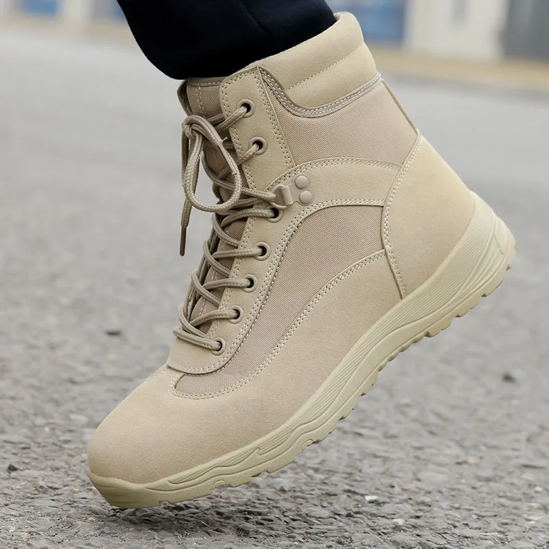 

Ranger desert army shoes tactical safety Combat Boots Military desert boots
