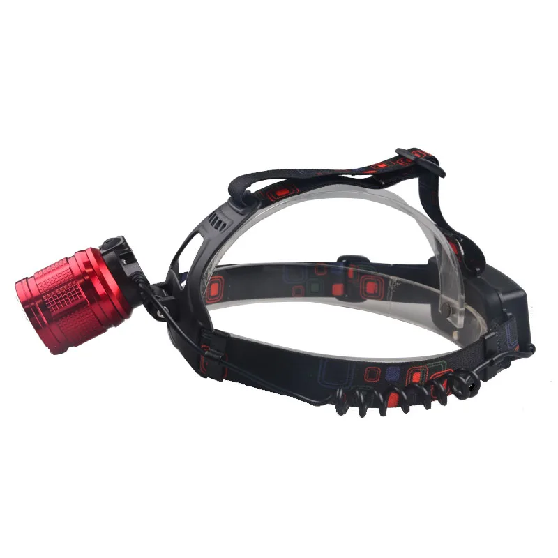 Zoom Adjustable Laser Head Lamps Long Beam Headlamp Outdoor 18650