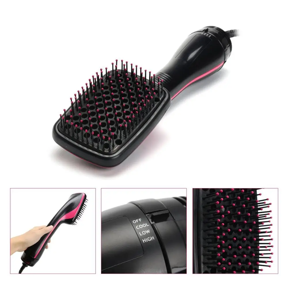 
Factory Wholesa One Step Hair Styler And Dryer Electric Ionic 2 In 1 Hair Dryer And Straightener Multifunction Hair Dryer Brush 