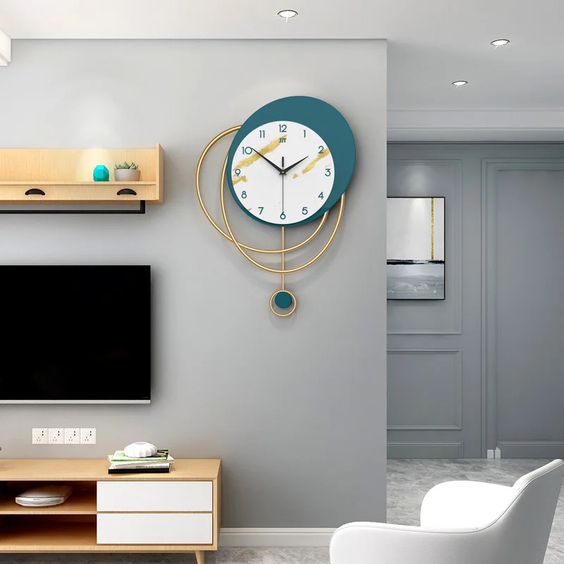 

Wholesale High Quality Metal Art Wall Clock 24 inch MDF Wall Clocks For Home Decor, As photo show