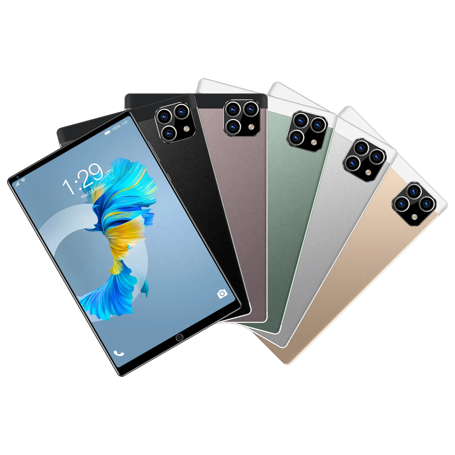 

2021 New Type High Quality Cheap 4GB RAM 64GB ROM Android Tablet 8 Inch, Black/grey/green/silver/gold