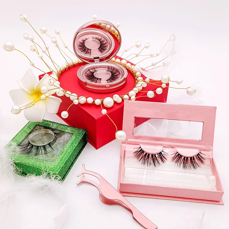 

3D Natural Synthetic Lashes Wholesale 100% Handmade Cruelty Free Vegan Silk Eyelash With Package, Nature black