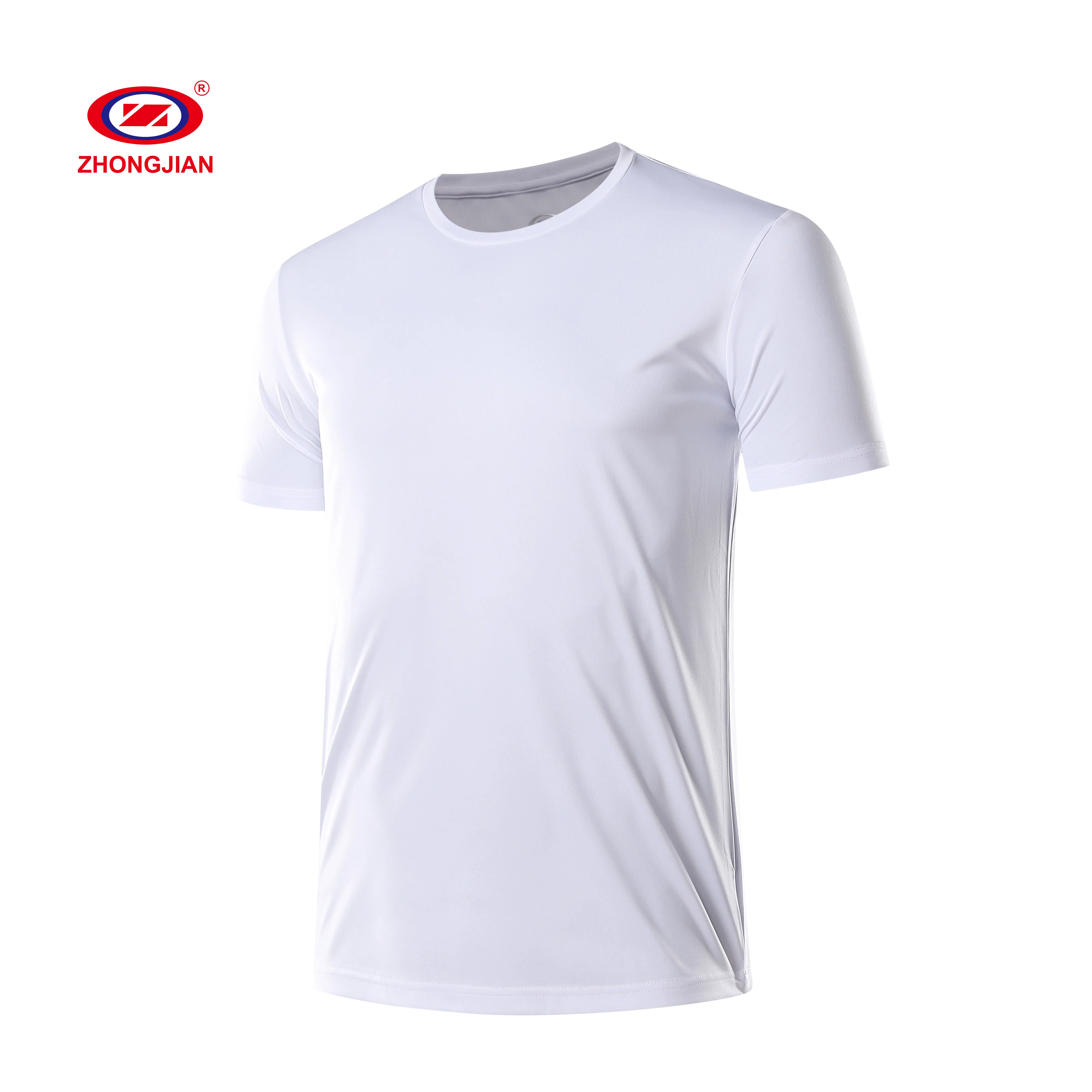 Plus Size Casual Clothes Gym Plain Tshirts Blank Fitted T-shirt - Buy ...