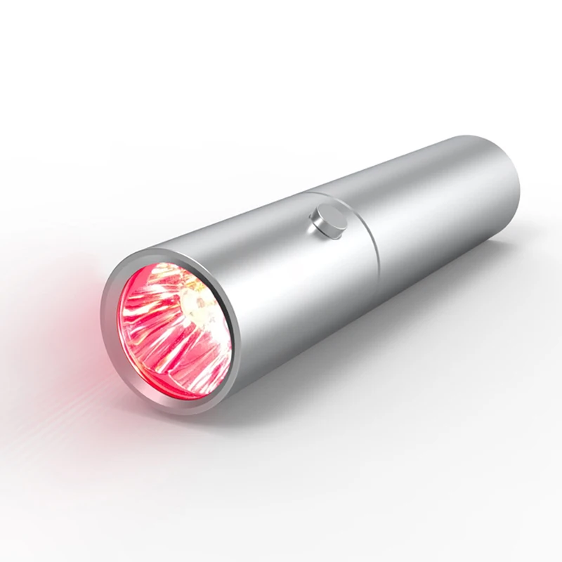 

Kinreen led infrared light therapy medical device 630nm 660nm 850nm handheld infrared led torch