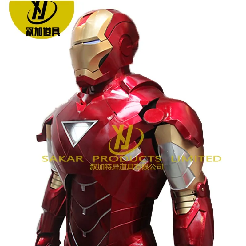 

Giant Large Size Realistic Lifelike Attractive Kids Party Event Party ironmans costume Cosplay Suits For adults superhero mascot