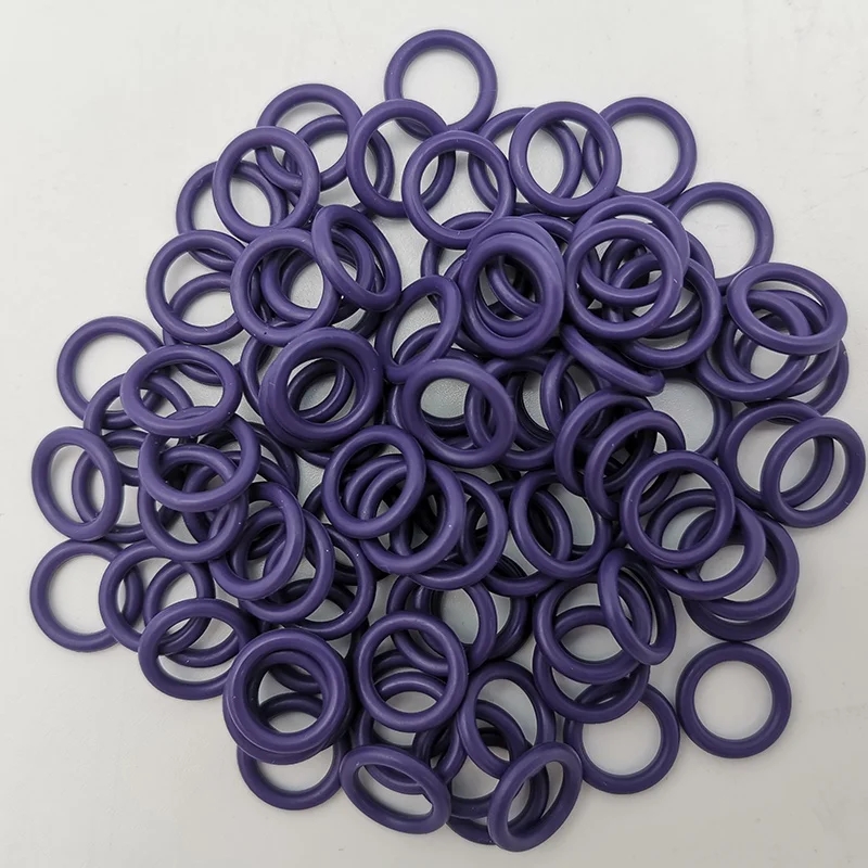 

Manufacturer parker seal standard Oring Size 7.65*1.78*3" R12 Purple, Picture shows