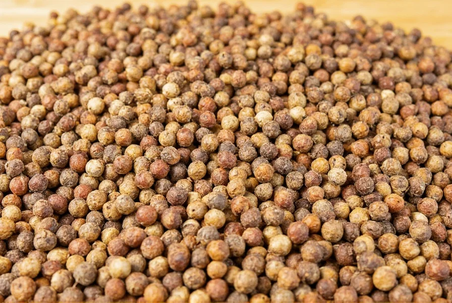 Chart comparing different pepper grind sizes
