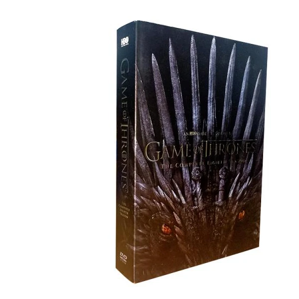 

Game of thrones season 8 final season 4DVD free shipping to USA/UK Amazon warehouse