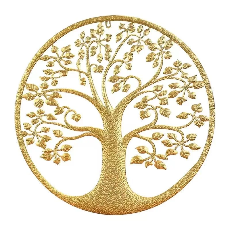 60 Modern Simple Wealth Tree Wall Decoration Living Room Bedroom Porch Background Iron Wall Decoration Pendant