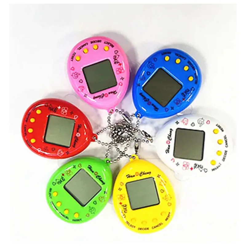 

Pet egg type tamagotchi game console 168 animals in one classic handheld game console electronic pets