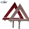 Car Safety Warning Triangle Reflective Sign Trailer Board Plastic