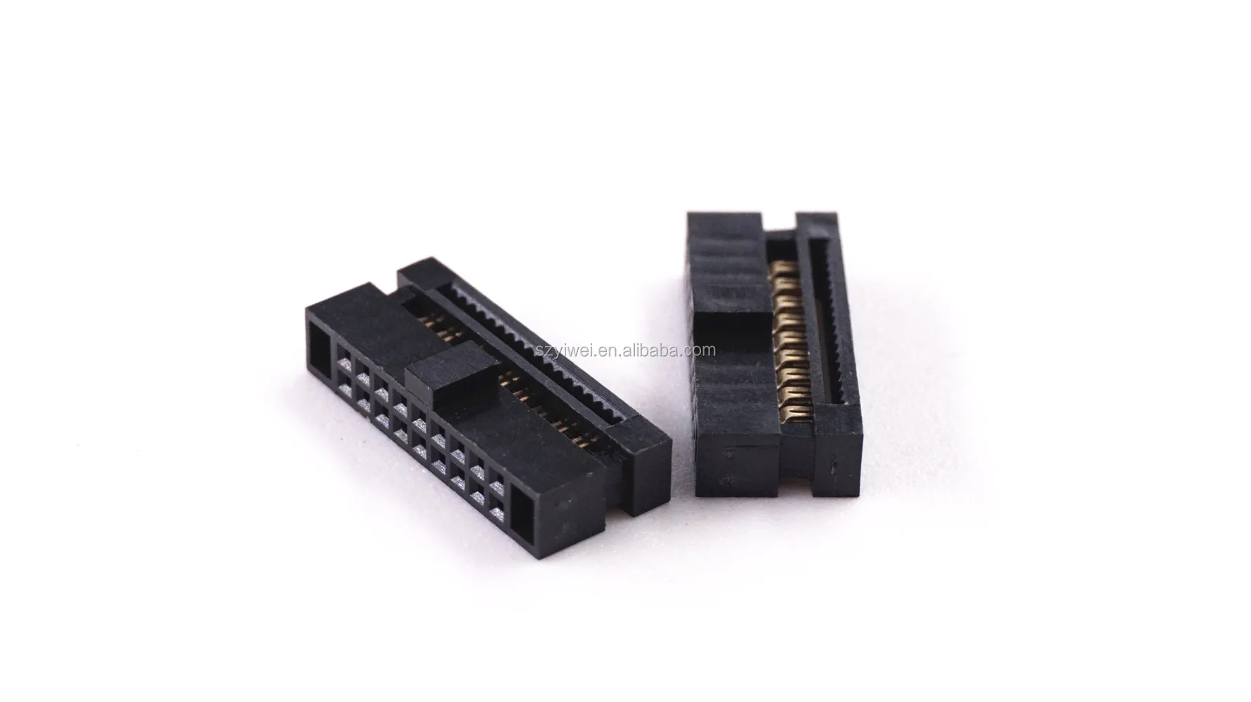 0.050" 1.27mm 18 Pin Idc Socket 2x9 Position Rectangular Female