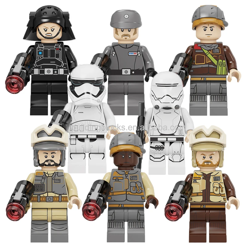 

PG8290 Star Movie Death Female Soldiers Empire Commander Storm Soldiers Wars Rebels Trooper Building Block Figures Brick Toy