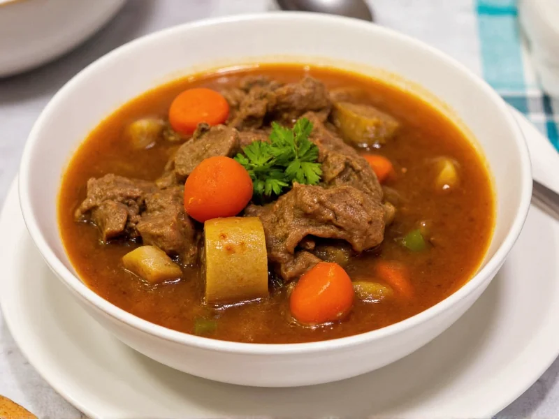 Perfect Beef Vegetable Soup Slow Cooker Recipe | Easy Guide