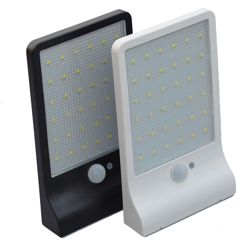 Ultra Thin Solar Lamp 36PCS LED Motion Sensor Wall Light Battery Powered  Lamp