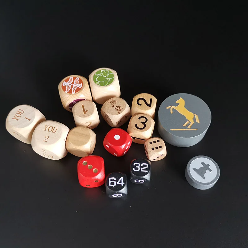 Axis and Allies Board Game Custom D6 Dice CHINESE 