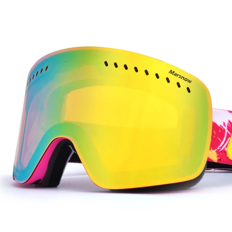 

Top Standard Best Quality Protective Snowboard Eyewear Glasses Anti-Fog Ski Googles