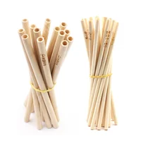 

Custom bamboo straw set with bag