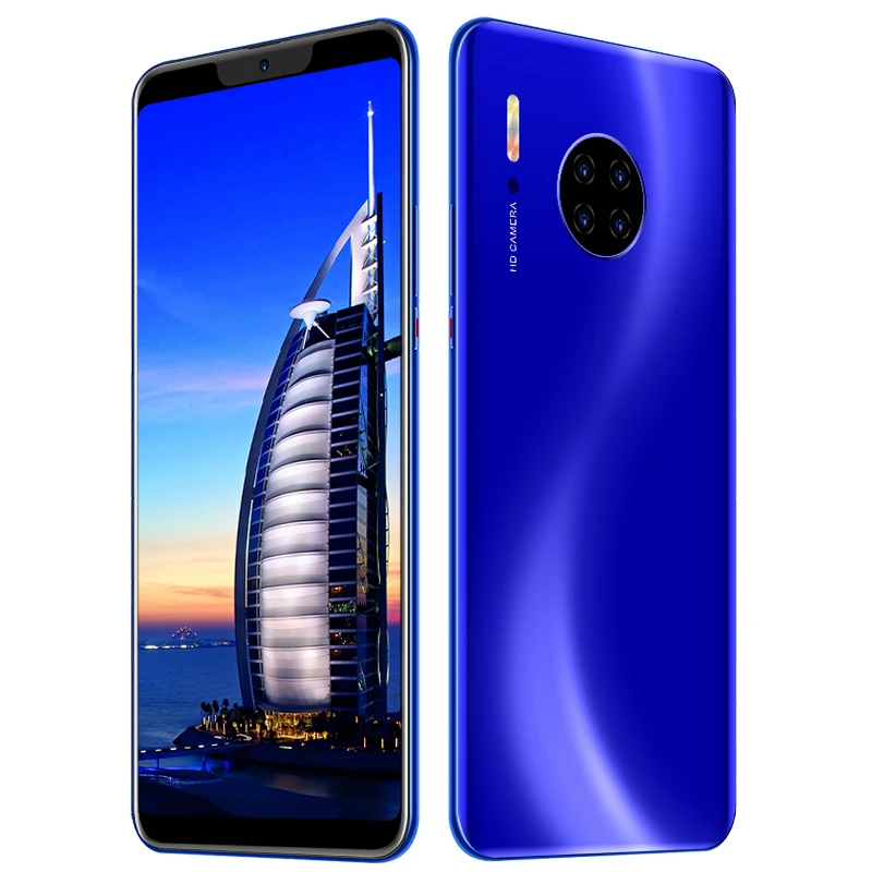 6.1inch Original Mate 30 Mobilephone Kirin 990 Octa Core Android 10 Gesture Sensor in-screen 4200 mAh Google Play