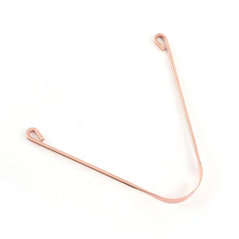 

tongue scraper copper for OEM logo, Rose gold