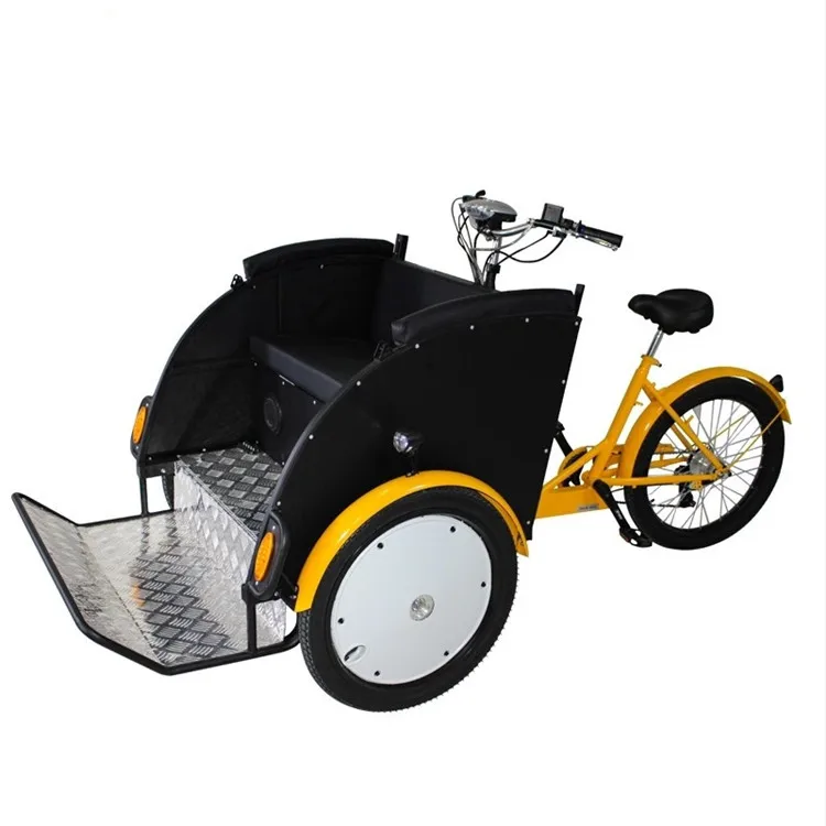 

CE Approved Adult Electric Cargo Bike Family use 3 Wheel Bicycle Mobile Tricycle for Carrying Kids